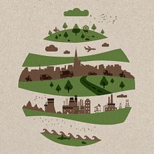 Arte en folletos . Een project van  Br, ing en identiteit, Grafisch ontwerp, Traditionele illustratie, Packaging y Vectorillustratie van Jesus Valdivia - 31.08.2017