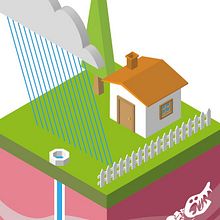 Casa en Perspectiva Isométrica.. 3D, and Vector Illustration project by Carlos Vargas Gutiérrez - 08.31.2017