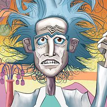 Rick and Morty Fan Art.. Comic, and Traditional illustration project by Carlos Vargas Gutiérrez - 08.31.2017