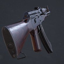 AK47 - AUTODESK 3DS MAX + SUBSTANCE PAINTER + MARMOSETNuevo proyecto. 3D project by Blanca Márquez Gil-Bohórquez - 07.03.2017