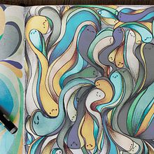 Sketchbook Enrique Flores. Un proyecto de Pattern Design e Ilustración tradicional de Enrique Vidal Flores - 02.09.2017
