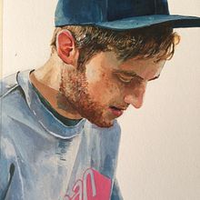 Javi Ein Projekt aus dem Bereich Malerei von Marina Benito - 05.09.2017