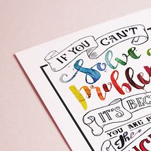 LETTERING . Un proyecto de Caligrafía, Diseño, Escritura y Lettering de Grethel Balladares - 05.09.2017