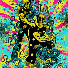 Pieza para exhibición en Argentina: "Cain y Abel". Arts, Crafts, Fine Arts, Collage, and Traditional illustration project by Zoveck Estudio - 02.04.2014