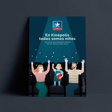 Kinépolis — Carteles promocionales. Projekt z dziedziny 3D i Projektowanie graficzne użytkownika Cocota Studio - 05.09.2017
