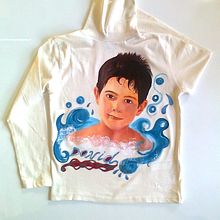 Camisetas para niñas y niños Pintadas a mano . Arte și meșteșuguri, Design și Pictura de Judith Martín Monte - 09.07.2017
