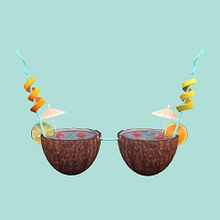 3D Bra Cocktail. Un proyecto de 3D, Dirección de arte y Diseño gráfico de Rebeca G. A - 11.09.2017