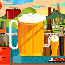 Art of Logistics 2017. Design, Graphic Design, and Traditional illustration project by Sergi Solans - 01.01.2017