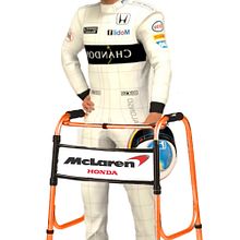 Mclaren Honda humor. Traditional illustration project by pandorco - 09.07.2017