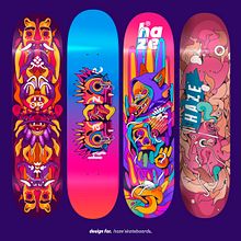 Haze co.. Vector Illustration project by Daniel Villanueva - 09.08.2017