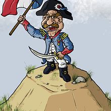 General Ein Projekt aus dem Bereich Comic, Design von Figuren und Traditionelle Illustration von Alberto Camacho Gordaliza - 09.09.2017