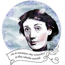 Mi Proyecto del curso: Virginia Woolf. Ilustração tradicional projeto de Mariló Àlvarez - 09.09.2017