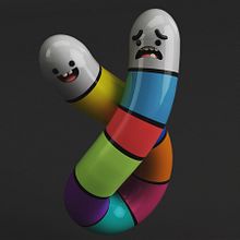 Bipolaridad Colorida. Un projet de 3D, Conception de personnages et Illustration traditionnelle de Adrian Design - 10.09.2017