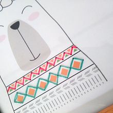 Ilustración y bordado a mano, Lámina de nacimiento. Un progetto di Belle arti e Design di Melania Peinado Gonzalo - 16.09.2017