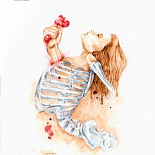 Opresión. Ilustração tradicional projeto de Cristina Vaquero - 12.09.2017