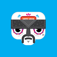 cholo hasta la muerte. . Character Design, Traditional illustration, and Vector Illustration project by Miguel Ávila Villalobos - 11.03.2016