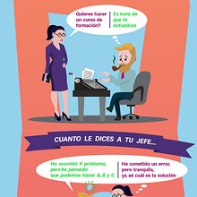 Infografia Sage: "Dicionário para intender a tu jefe, y viceversa". Projekt z dziedziny  Sztuki piękne, Komiks,  Manager art, st, czn, Design, Pattern design, Grafika ed, torska, Projektowanie graficzne, Zarządzanie projektowaniem, Trad, c, jna ilustracja, Grafika wektorowa i Infografika użytkownika Marco Boetti - 13.09.2017