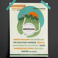 Meridianocero Festival 2017. Un proyecto de Br e ing e Identidad de Juncal Horrillo García - 14.09.2017