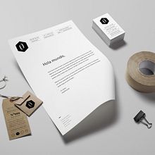 OSCAR OLLER ® 2015 · Desarrollo de imagen corporativa y aplicaciones básicas.. Un progetto di Br, ing, Br e identit di Carlos Barthelemy - 15.09.2017