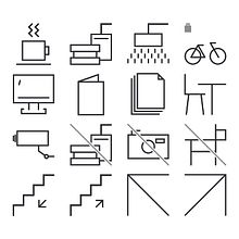 Diseño de pictogramas. Un progetto di  di Cristina Mufer - 15.11.2016