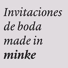 Invitaciones de boda superlativas. Design project by Minke - 09.18.2017