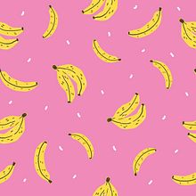 Banana Print . Un progetto di Design, Product design, Illustrazione tradizionale e Illustrazione vettoriale di Raquel Sarabia Ruda - 14.09.2017