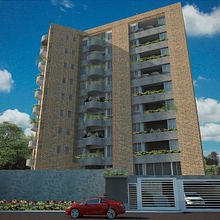 Edificio Sadovnik . 3D, Arquitetura, Arquitetura de interiores, e Design de interiores projeto de jordi reglá - 18.09.2017