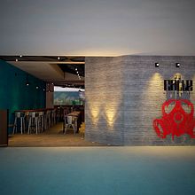 restaurant la calle. 3D, Animação, Arquitetura, Arquitetura de interiores, e Design de interiores projeto de jordi reglá - 19.09.2017