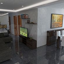 reforma piso . 3D, Animação, Arquitetura, Arquitetura de interiores, e Design de interiores projeto de jordi reglá - 19.09.2017