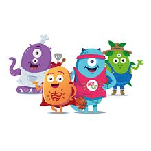 Mascotas corporativas e imagen completa para Nutnut. Un progetto di Graphic design, Illustrazione tradizionale e Illustrazione vettoriale di Sergio R. Cerón - 19.09.2017