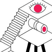 La máquina del cine. Graphic Design, Traditional illustration, and Vector Illustration project by Luisa Sirvent - 09.19.2017