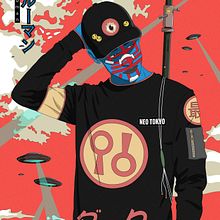 UFO attack!  (Burūman series) . Un proyecto de Ilustración tradicional y Diseño de personajes de I P LOBATO - 19.09.2017