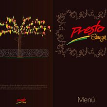 Diseño publicitario y branding para Hamburguesas premium Presto Stanza. Br, ing, Identit, Graphic Design, and Advertising project by Juan Pablo Ayala Alfonso - 02.20.2012