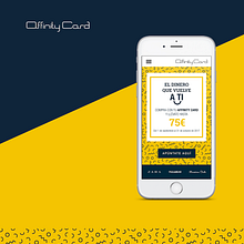 MINISITE - EDQV 2017 - Affinity Card. Art Direction, Graphic Design, and Web Design project by María Criado - 09.20.2017