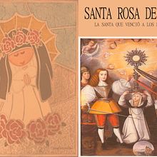 Santa Rosa, diptico. Un proyecto de Diseño de Maricielo Pimentel Zúñiga - 21.09.2017