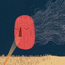 El Miedo. Fine Arts, Editorial Design, and Traditional illustration project by Fran Pulido - 09.21.2017