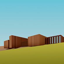 Architecture. Architecture, Traditional illustration, and Vector Illustration project by Alice Maurier - 09.21.2017