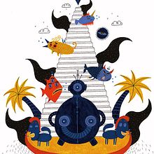 Daydream - Pier-2 Art Center. Events, Traditional illustration, and Painting project by Mickael Brana - 09.22.2017