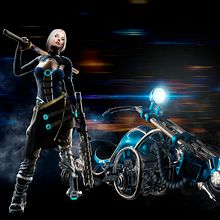 Children Of The Stars: Kristal . Un proyecto de 3D e Ilustración tradicional de Arsenic Arts - 22.09.2017