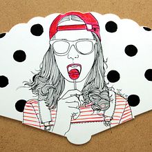 Abanicos ilustrados. Arts, Crafts, Fine Arts, Design, and Product Design project by Elena Struch - 09.23.2017