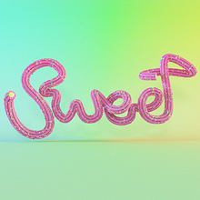 Sweet. Un projet de 3D , et Lettering de Toni Buenadicha - 23.09.2017