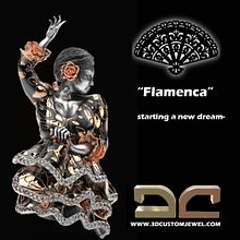 Flamenca Ein Projekt aus dem Bereich Schmuckdesign von Diego Aramburu - 23.09.2017