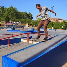 Inauguracion del skatepark del parque de invierno  de Oviedo 2017, Asturias. Un proyecto de Fotografía de coudlain - 22.04.2017