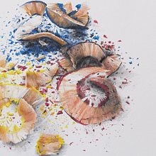 ILUSTRACION // VIRUTAS . Un proyecto de Bellas Artes, Ilustración tradicional, Diseño y Pintura de Grethel Balladares - 26.09.2017