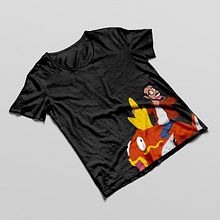 Camisas de LaPeceraTONTA. Costume Design, Vector Illustration, and Screen Printing project by Xavier Garí Aragón - 09.14.2017