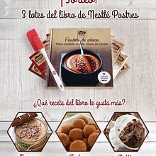 Sorteo 3 libros de (Nestlé Postres). Un progetto di Graphic design di Iris Álvarez Farell - 20.04.2017