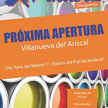 Flyer apertura tienda de pinturas "XPintura". Graphic Design project by Marta Espinosa Ramos - 09.27.2017