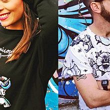 Impresión Digital DTG y Sublimación Full Print para Estilo Old School. Design project by Garment Printing España - - 09.27.2017