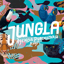 J U N G L A | Agencia de publicidad. Un progetto di Design, Graphic design e Illustrazione tradizionale di German Gonzalez Ramirez - 25.08.2015