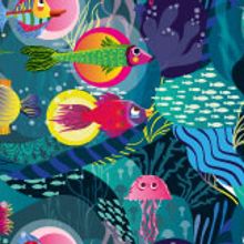 PECES. Ilustração tradicional projeto de Julia Cuny - 28.09.2017